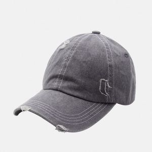 Gorra de Béisbol Personalizada con Logotipo, Estilo Desgastado, 6 Paneles, Barata al por Mayor, Gorra Tipo Dad Hat - Product Image 2