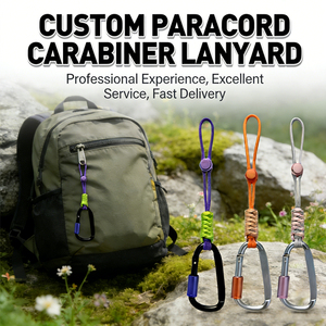 Listo para enviar al por mayor: Mosquetón de aleación de aluminio con cierre de muelle, portátil, para llavero, para camping y tiendas de campaña - Product Image 6