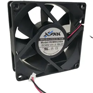 8cm 12v 24v ventilation fans 48v dc fan heater axial flow fan