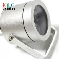 Projecteur LED en aluminium pour le jardin, lumière à large faisceau, éclairage de paysage, rvb, 3W, DMX