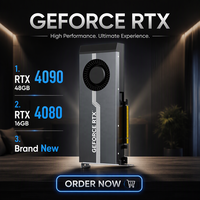 Kartu Grafis OEM Baru RTX 4090 48GB RTX 4080 16GB untuk Pelatihan AI dan Gaming 8K, Grosir Langsung dari Pabrik