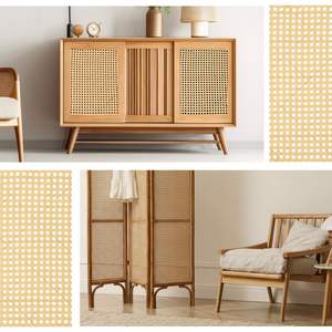 Kits de reparación de ratán con 1 cincel de caña, 8 cuñas de madera, suministros de reparación de muebles <span class=keywords><strong>para</strong></span> el hogar - Product Image 6