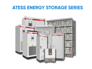 Système solaire hybride triphasé haute tension Atess 30KW HPS30-150 avec batterie LFP 60KWh hors réseau - Product Image 2