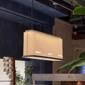 Suspension moderne à bande longue E27 LED, hauteur réglable, pour éclairage de restaurant, bar, café - Product Image 2