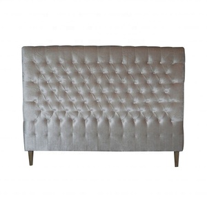 HL180 Testiera <span class=keywords><strong>letto</strong></span> matrimoniale/queen size in velluto con struttura in legno massello di quercia, stile lusso <span class=keywords><strong>francese</strong></span>, imbottita, per camera da <span class=keywords><strong>letto</strong></span> - Product Image 1