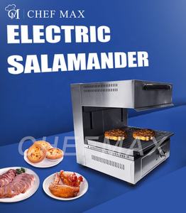 شيف ماكس - فرن سالاماندر تجاري للمطاعم، معدات مطبخ من الفولاذ المقاوم للصدأ، شواية سالاماندر كهربائية/غاز بالأشعة تحت الحمراء - Product Image 5