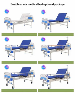 Cama médica con colchón al mejor precio-Venta al por mayor Cama eléctrica/manual para pacientes para el hogar/Hospital-Servicio OEM personalizado - Product Image 2