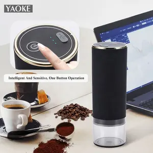 Household Automatic Coffee Grinder USB Electric Coffee Bean Grinder Mini Portable Rechargeable Coffee Grinder Machine