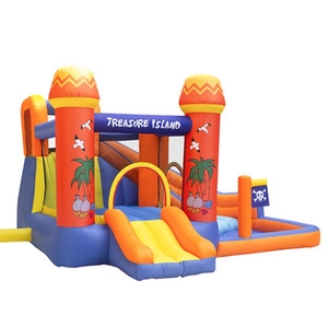 3-5 Trẻ Em Sân Nhà Mùa Hè Nước Vui Gia Đình Trượt Với Hồ Bơi <span class=keywords><strong>Inflatable</strong></span> Pirate Spray Trượt Nước Công Viên Hồ Bơi Với Súng Nước - Product Image 2