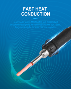 आगे 898D + SMD Desoldering स्टेशनों के साथ गर्म हवा बंदूक के लिए मरम्मत मोबाइल फोन सीसा रहित सोल्डर - Product Image 5