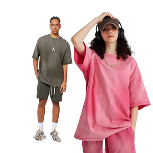 Camiseta Premium con Diseño Gráfico Personalizado al por Mayor, 100% Algodón, Lavado Ácido, Cuello Redondo, Estilo Casual Urbano para Hombre - Product Image 4