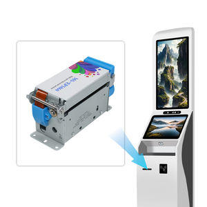 Imprimante de reçus intégrée Machine papier thermique grand rouleau seau <span class=keywords><strong>Auto</strong></span> Cutter couleur Android facture impression de billets caisse enregistreuse - Product Image 3