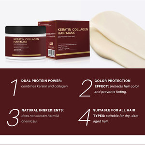 Mascarilla de Queratina y Colágeno al por Mayor de 100 ml con Logotipo Personalizado, Orgánica y Brillante - Product Image 6
