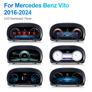 Navihua LCD Bảng điều khiển tự động mét cho Mercedes-Benz VITO 2016 2024 Đồng hồ tốc độ buồng lái cụ hiển thị LCD cụm kỹ thuật số - Product Image 4