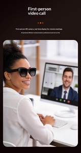 Gafas Inteligentes de Alta Calidad con Cámara de 13.0MP, Traducción por IA, Asistente de Voz, Música por BT, Llamadas, Protección UV, Gafas de Sol Inteligentes - Product Image 5