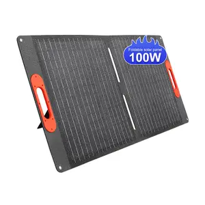 Outdoor caravan waterproof flexible 200w foldable solar panel charger 300w paneles solares for battery