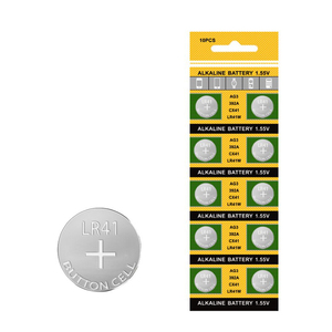<span class=keywords><strong>Piles</strong></span> alcalines Ag 3 Lr41 0% hg, 384 192 1.5v, <span class=keywords><strong>41</strong></span> boutons, pour montre - Product Image 6