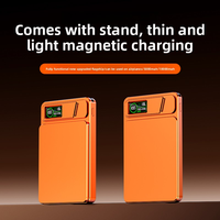 Nouvelle Arrivée 2026 : Station d'Énergie Magnétique Pliable 3-en-1 de 20W à Haute Capacité pour iPhone avec Support Téléphone et Chargeur Sans Fil