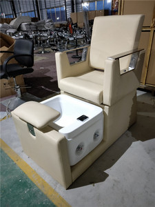 Sillón de Pedicura Eléctrico Reclinable KISEN Profesional, Moderno y de Lujo para Salón de Belleza, con Masaje para Pies - Product Image 5