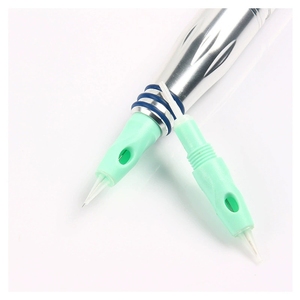 Kit de Máquina de Microblading Verde con 1RL Agujas de Cartucho Desechables Suministros de Tatuaje de Maquillaje Permanente para Cejas - Product Image 4