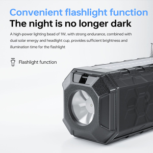 Altavoz alimentado por energía solar con graves mejorados, estéreo inalámbrico para exteriores, carga solar dual para fiesta, piscina en la playa - Product Image 3