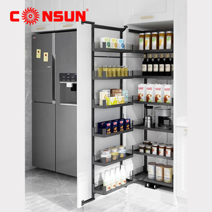 Кухонные принадлежности, шкаф, выдвижной ящик, высокая выдвижная корзина для кладовой - Product Image 4