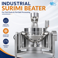 Machine industrielle de battement de surimi pour la production de boulettes et de galettes de poisson