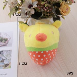 Giocattolo Morbido a Forma di Animale con Punte per Cani di Piccola Taglia, Giocattolo Interattivo Sonoro per Addestramento e Lancio, Accessori per Animali Domestici - Product Image 5