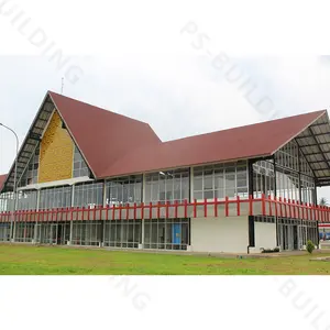 Prefabricated Steel Indoor Sports Facilities Customizable Athletic Buildings Versatile Sports Complexes