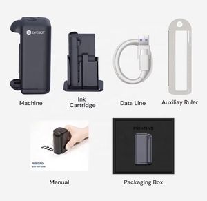 Imprimante à jet d'encre portable EVEBOT PYB-M, imprimante d'étiquettes sans fil Bluetooth pour boîte en papier, gobelet, impression de logo et de date - Product Image 6