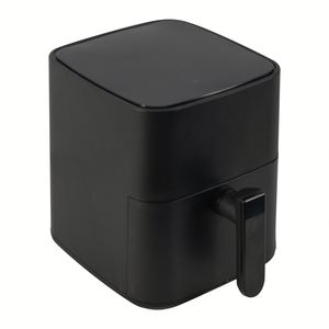 Friteuse à air électrique numérique 1500W, design carré moderne, 4L, pour la maison et l'extérieur, maison intelligente numérique - Product Image 2