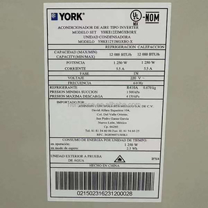 เครื่องปรับอากาศติดผนังแบบแยกส่วน BTU 12000 ประสิทธิภาพสูง SEER - ระบบทำความเย็น/ทำความร้อนประหยัดพลังงาน พร้อมระบบ Smart Wifi - Product Image 4