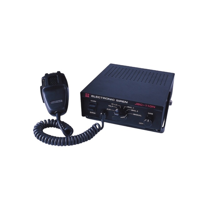 Compact Remote Siren with Controller Warning Alarm Emergency Loud Sirens Amplifier PA System
