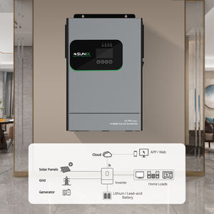 Onduleur <span class=keywords><strong>solaire</strong></span> hybride MPPT 3,6 kW à faible MOQ, 24 V CC vers 220 V CA, monophasé - Product Image 5