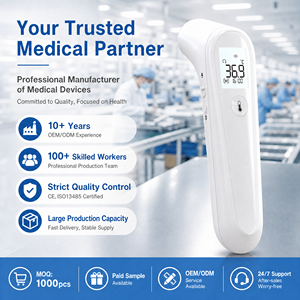 <span class=keywords><strong>Thermomètre</strong></span> frontal infrarouge sans contact de qualité médicale pour la surveillance de la fièvre, destiné aux distributeurs de marques - Product Image 3