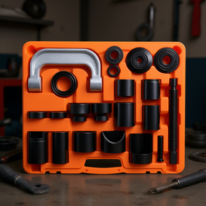 Kit de 23 Piezas para Reparación Automotriz, Prensa para Rótulas, Herramientas para Rótulas Tipo C - Product Image 2