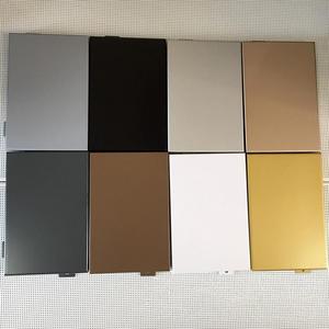 Hiện đại được thiết kế kính và nhôm tường nghệ thuật Bảng điều khiển mới phong cách kim loại mặt tiền tấm Ốp trang trí cho cầu thang ứng dụng - Product Image 1