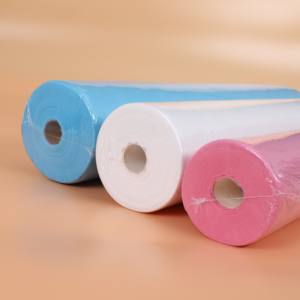 لفة ورق سرير طبي عالي الجودة للاستخدام مرة واحدة، غير منسوج، معتمد من الأيزو، مع ثقوب مسبقة القطع لطاولات التدليك - Product Image 6