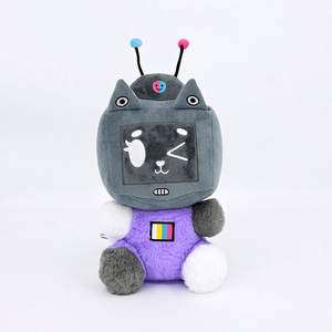 Giocattolo animale di peluche personalizzato di alta qualità realistico che racconta la storia oggetti di scena per TV gatto giocattolo che fa animali imbalsamati dalle immagini - Product Image 3