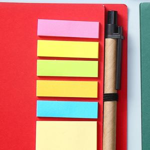 Bloc-notes en papier kraft durable en gros, bloc-notes adhésif écologique pour le bureau et l'école - Product Image 5