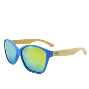 النظارات الشمسية الجديدة الأكثر مبيعًا من خشب الخيزران ، العلامة التجارية الخاصة بك ، النظارات الشمسية المستقطبة المصنوعة يدويًا من الخيزران - Product Image 1