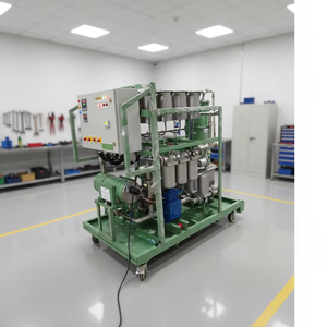 Machine de nettoyage d'huile de turbine, système de filtration d'huile par aspiration pour une purification efficace de l'huile dans les centrales électriques - Product Image 1