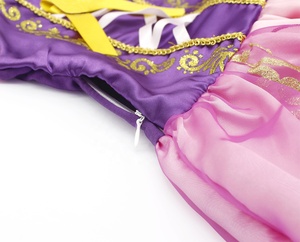 Disfraz de Princesa Rapunzel de <span class=keywords><strong>Enredados</strong></span> para Niñas, Disfraz de Halloween, Carnaval, Fiesta de Cumpleaños con Accesorios - Product Image 6