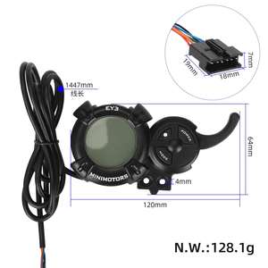 Pantalla Original MINIMOTORS EY3 con Botones, Repuesto para el Tablero de Instrumentos de Patinetes Eléctricos, Medidor, Pantalla LCD MINIMOTORS EY3 - Product Image 2
