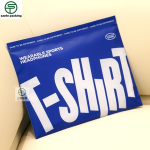 Customized Gravure Printed Recyclable Thickened Material T-shirt Hoodies Pants Socks Clothing Packaging PE Eco-Friendly Reseal - Product Image 1