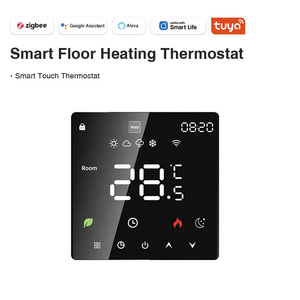 Thermostat intelligent pour chauffage au sol Tuya Zigbee, écran tactile 86*86mm, contrôle Alexa et <span class=keywords><strong>Google</strong></span> <span class=keywords><strong>Assistant</strong></span> - Product Image 5