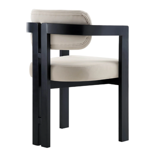 Silla de Comedor de Madera Maciza de Fresno a <span class=keywords><strong>Precio</strong></span> de Fábrica, Silla Tapizada Novak de Estilo Mid-Century para Cafetería - Product Image 5