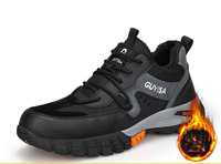 Chaussures de sécurité noires pour hommes, vêtements de travail, bottes tactiques, bottes de sécurité tactiques