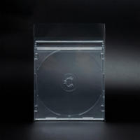 100 Stück Standard CD Jewel Case Cello/Cellophan Taschen