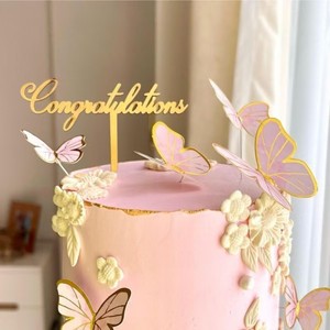 Venta caliente 2025 acrílico pastel Topper para graduación celebración felicitaciones pastel decoración para la temporada de Graduación - Product Image 5